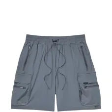 Шорты с кулиской и карманом на молнии