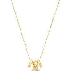 Колье с подвеской-логотипом