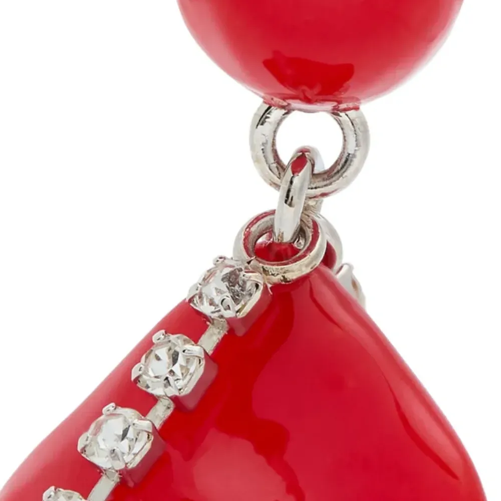 Серьги-подвески с кристаллами Серьги-подвески с кристаллами