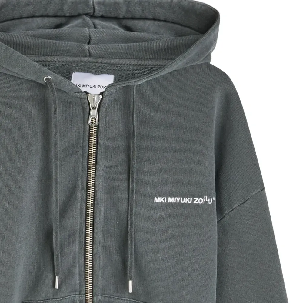 Худи на молнии с капюшоном