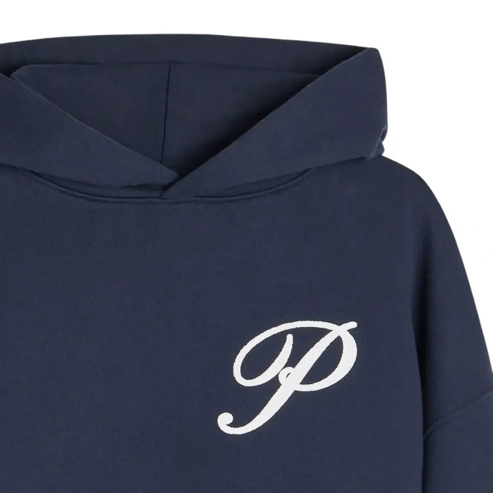 Худи с вышитым логотипом