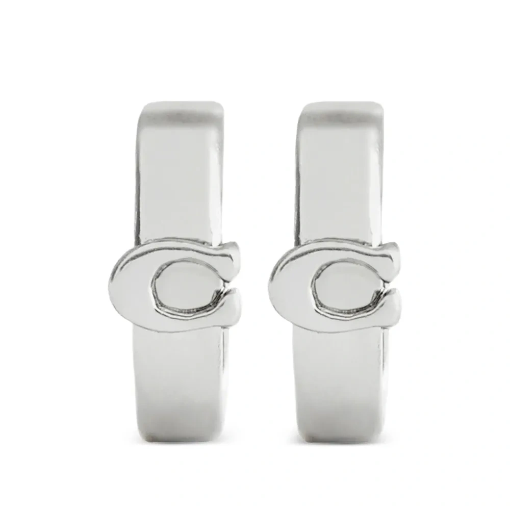 Серьги с логотипом