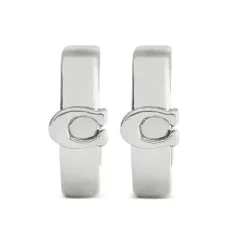 Серьги с логотипом