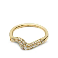 Кольцо Molten Snow с фианитами