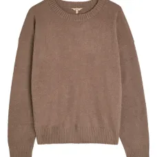 Свитер с круглым вырезом