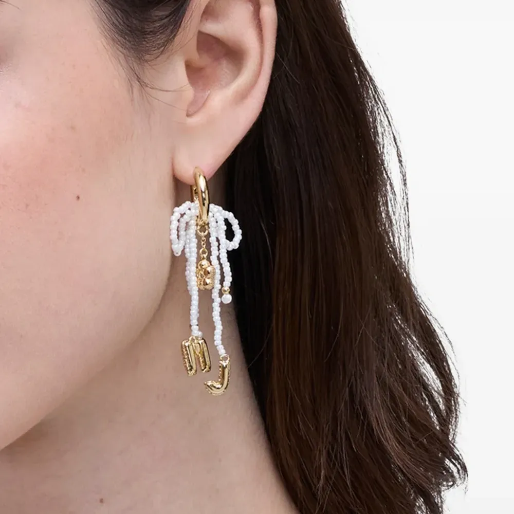 Серьги с бусинами "Balloon"