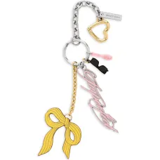 Подвеска-цепочка с бантом