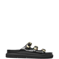 Шлепанцы с пряжкой