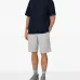 Бермуды с кулиской и накладными карманами