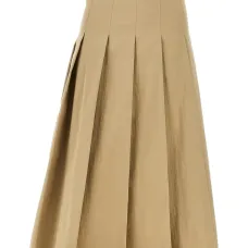 Плиссированная юбка миди