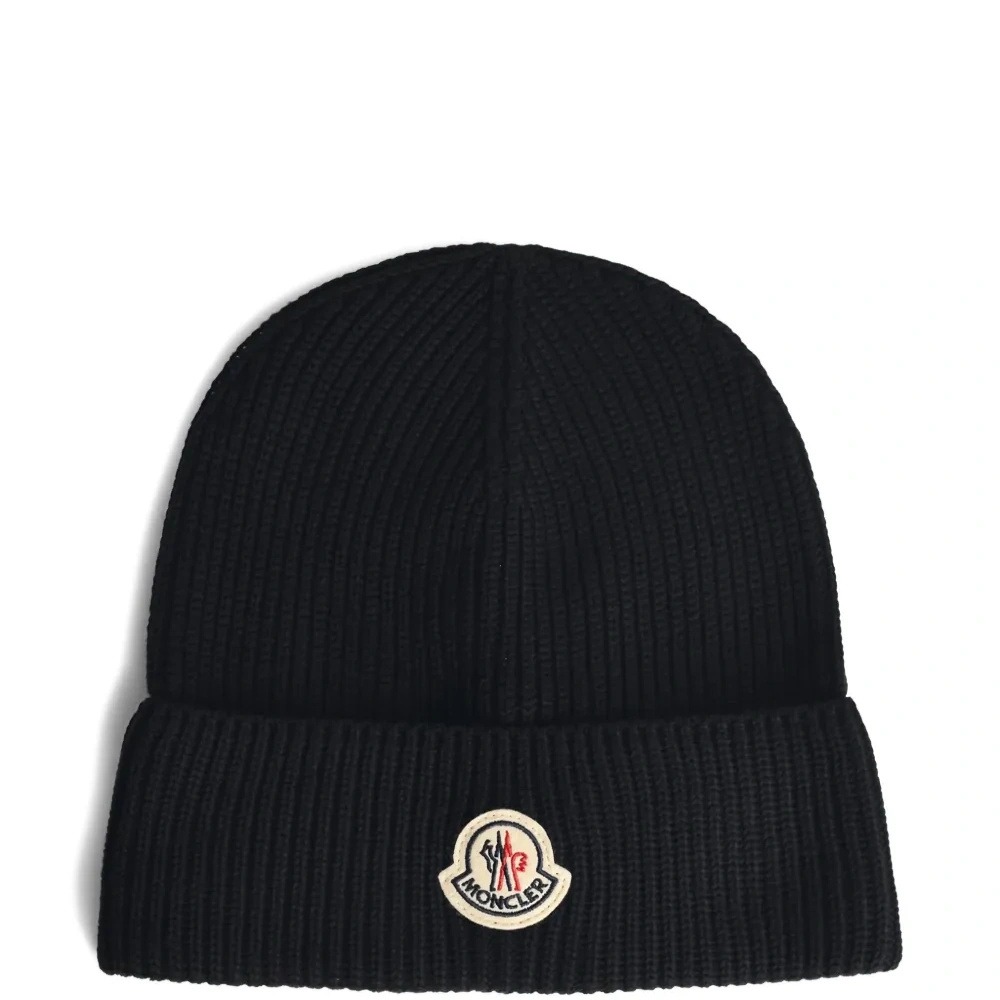 Черная хлопковая шапка