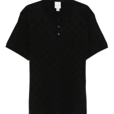 Рубашка поло с жаккардовым логотипом