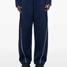 Трикотажные брюки X Arte Antwerp с тиснёным логотипом