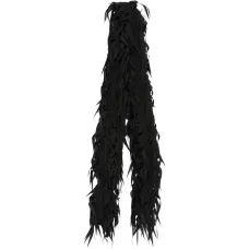 Шарф с необработанными краями