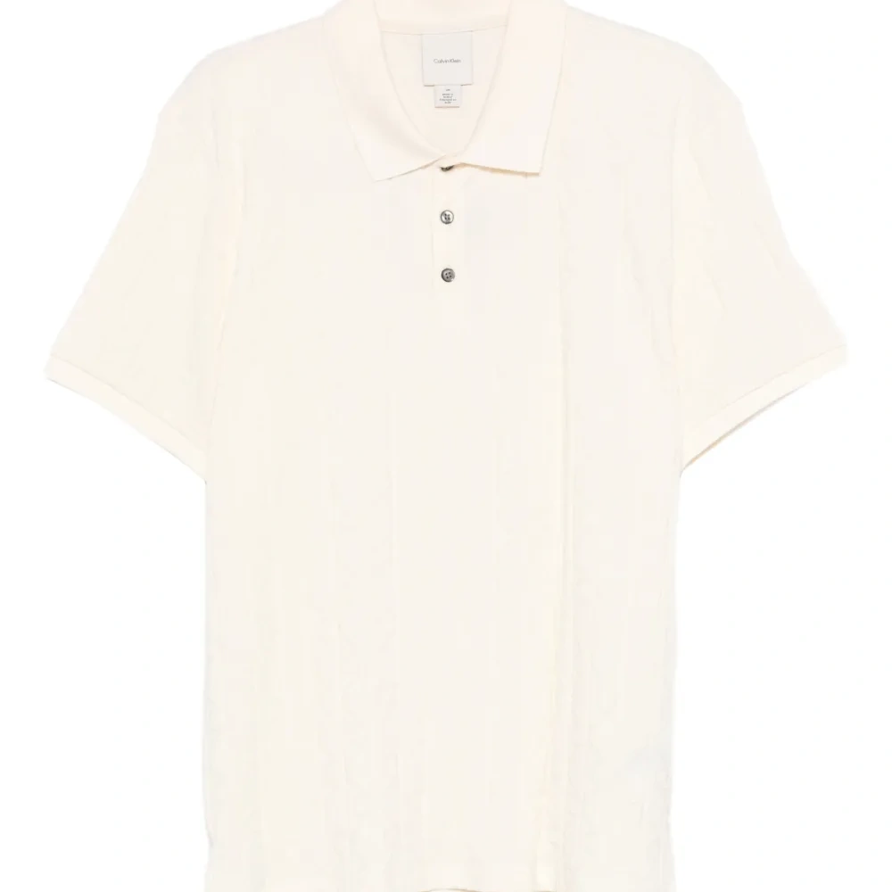 Рубашка поло с жаккардовым логотипом