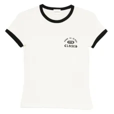 Футболка с контрастной отделкой