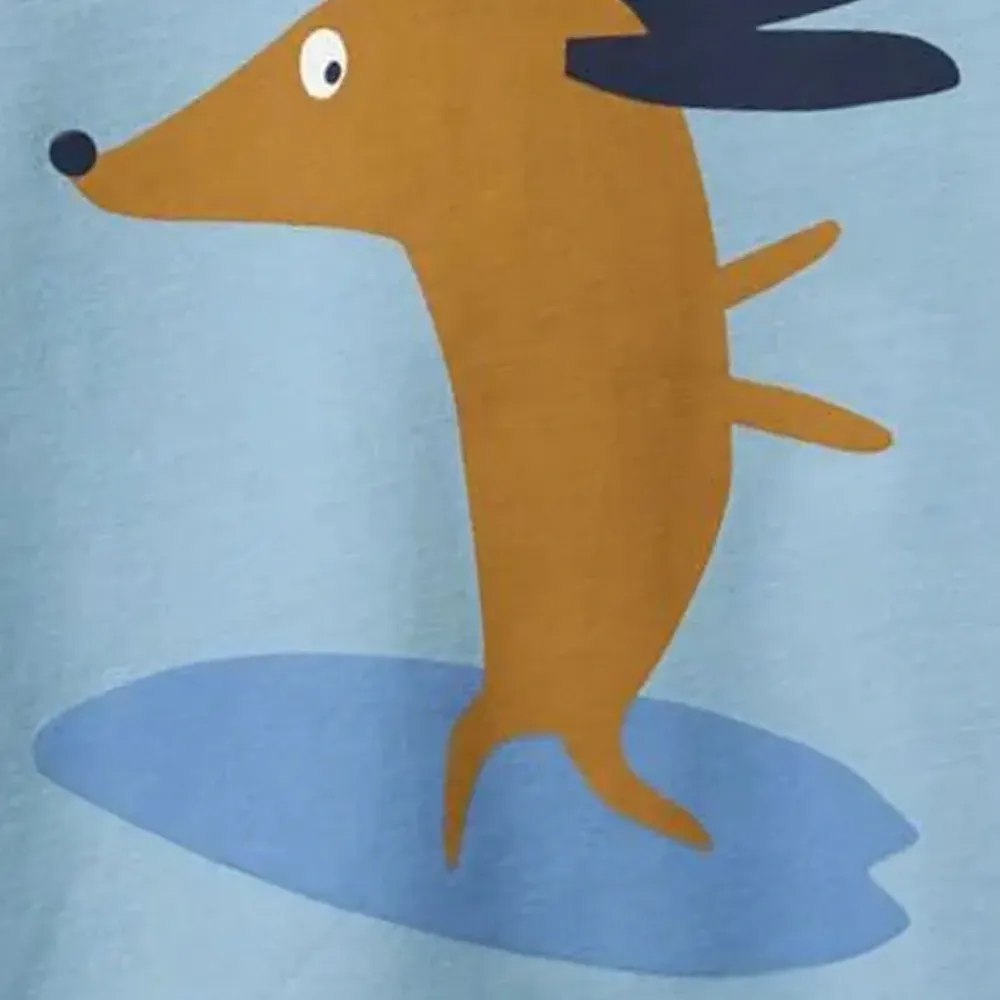 Длинные трусы с принтом