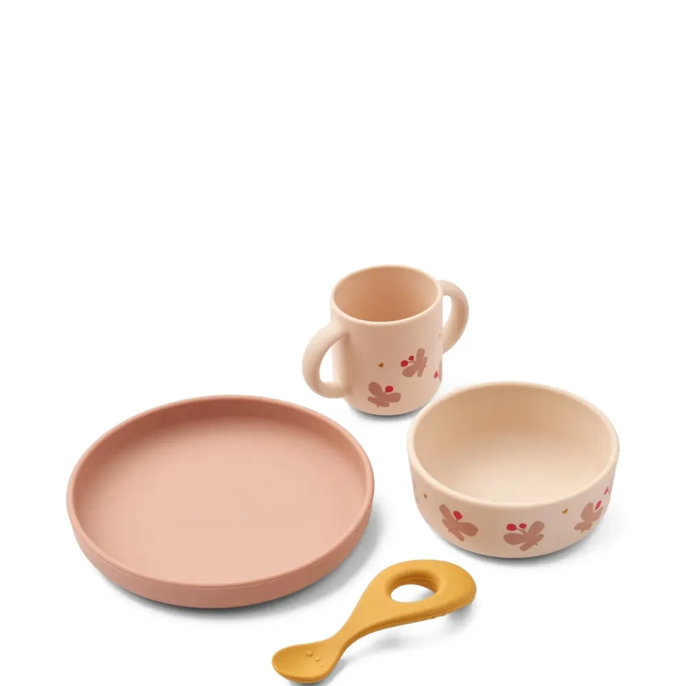 Столовый набор Vivi с принтом бабочек