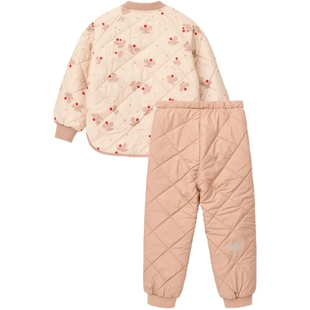 Комплект из стеганых брюк Zella