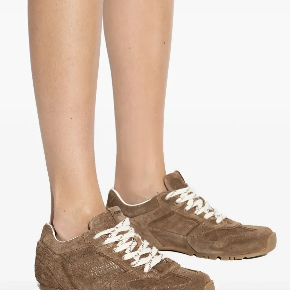 Кроссовки TB.56 из замши с вставками