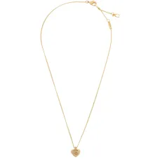 Колье с кулоном в виде логотипа-сердца