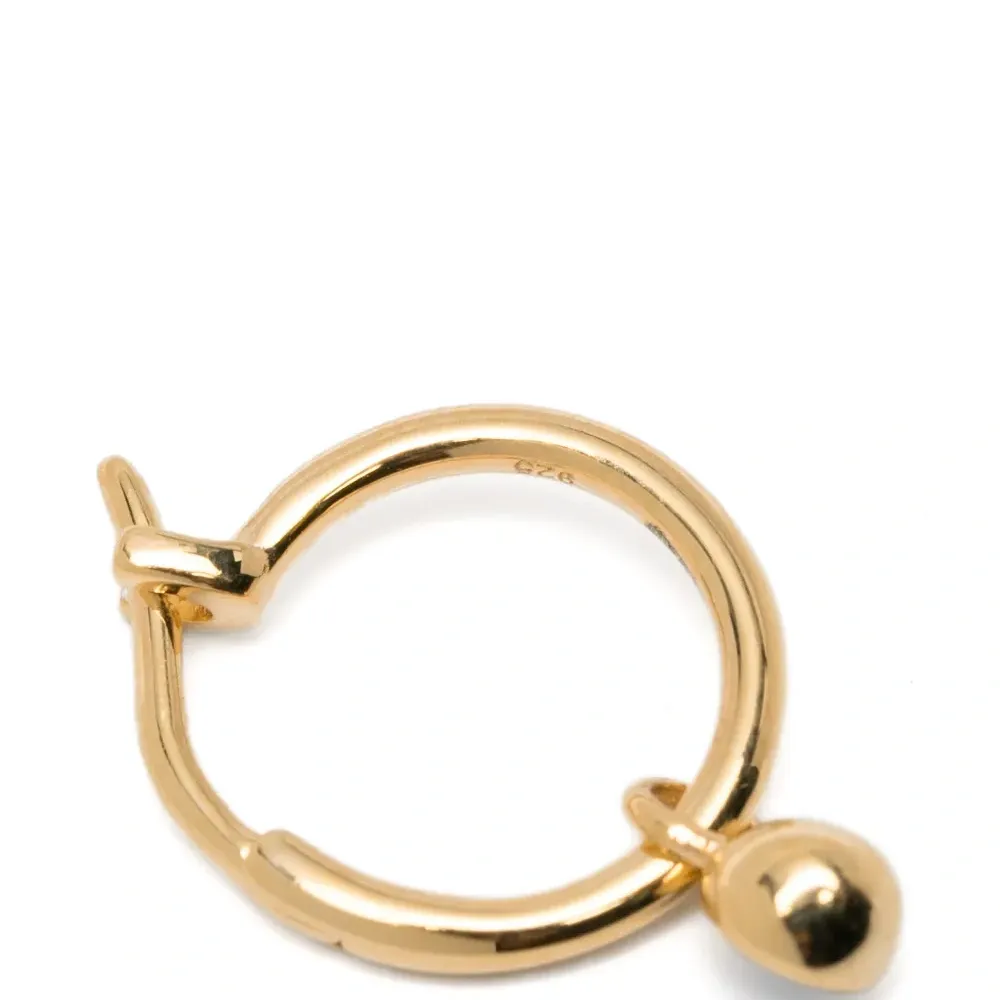 Серьги-кольца с подвесками