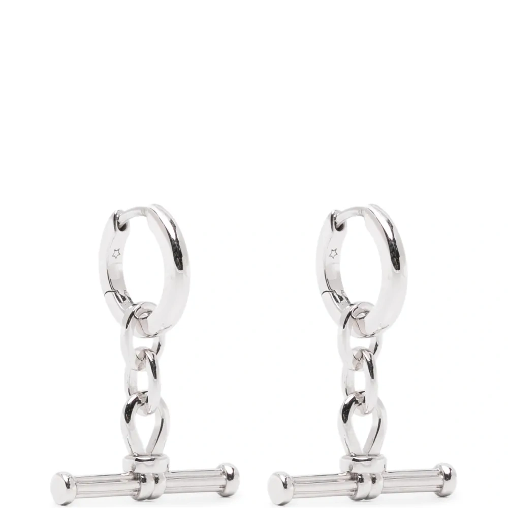 Серьги-кольца Ridge