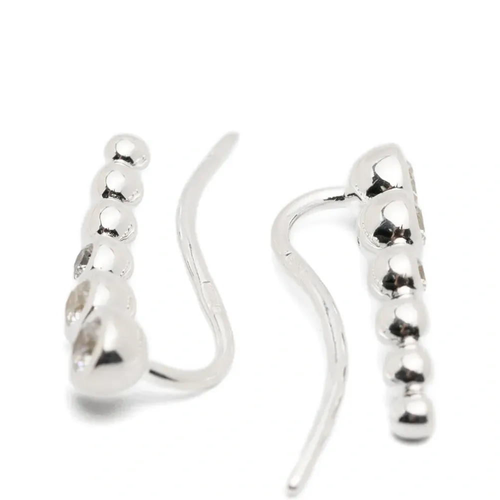 Серьги-гвоздики Tennis Climber