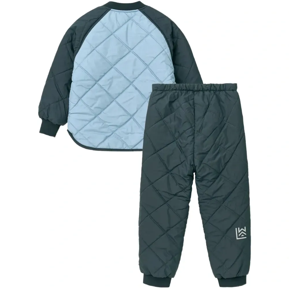 Комплект из стеганых брюк Zella