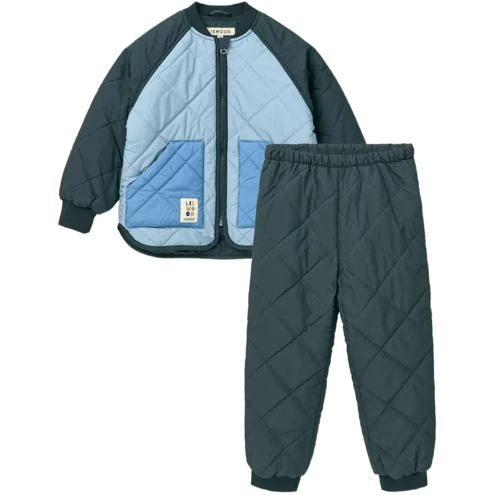 Комплект из стеганых брюк Zella