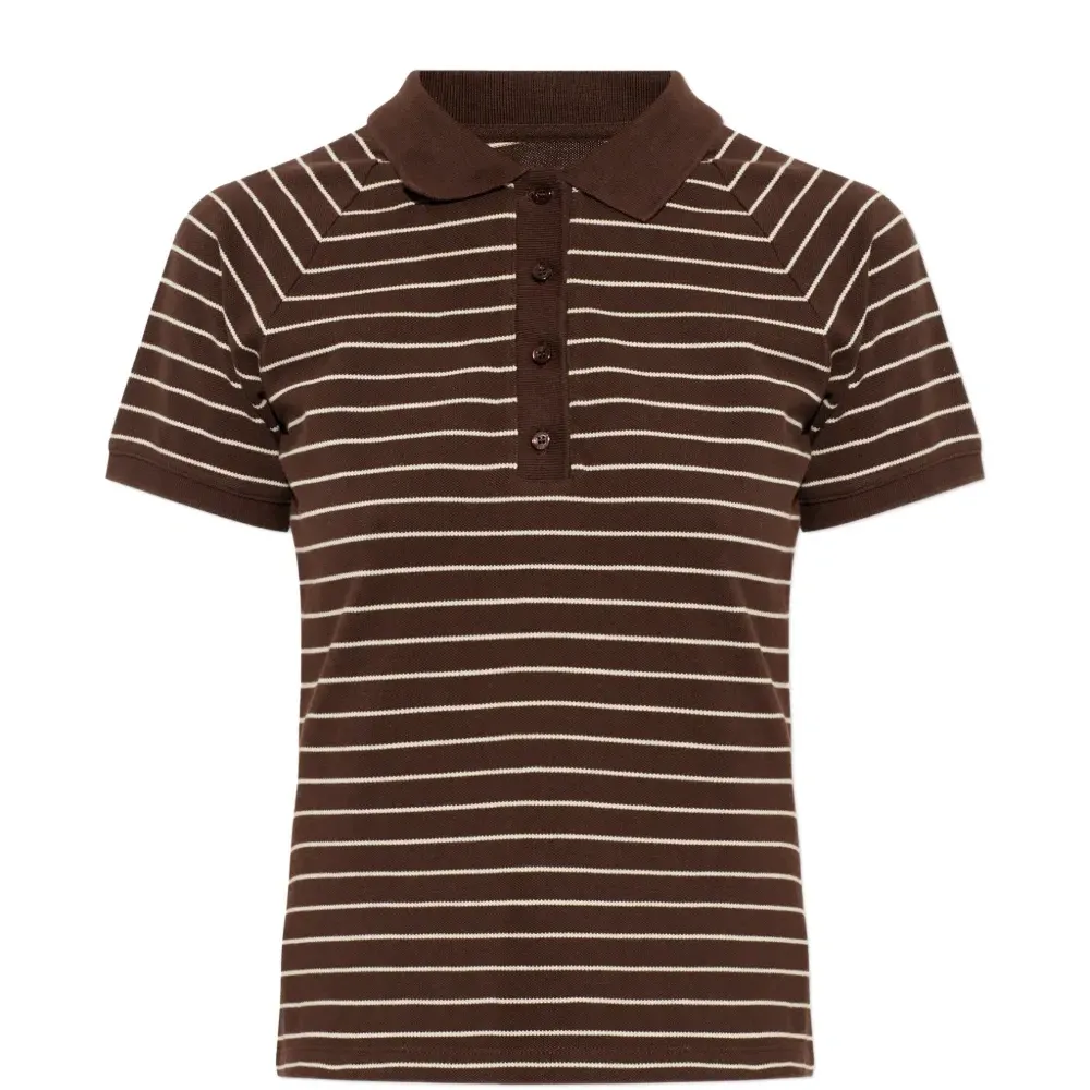 Поло Samia в полоску на пуговицах