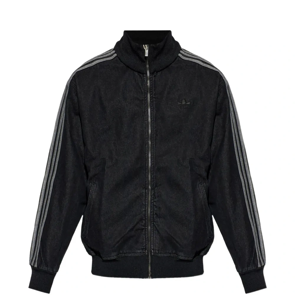 Куртка на молнии с боковыми полосами