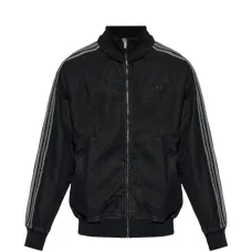 Куртка на молнии с боковыми полосами Куртка на молнии с боковыми полосами