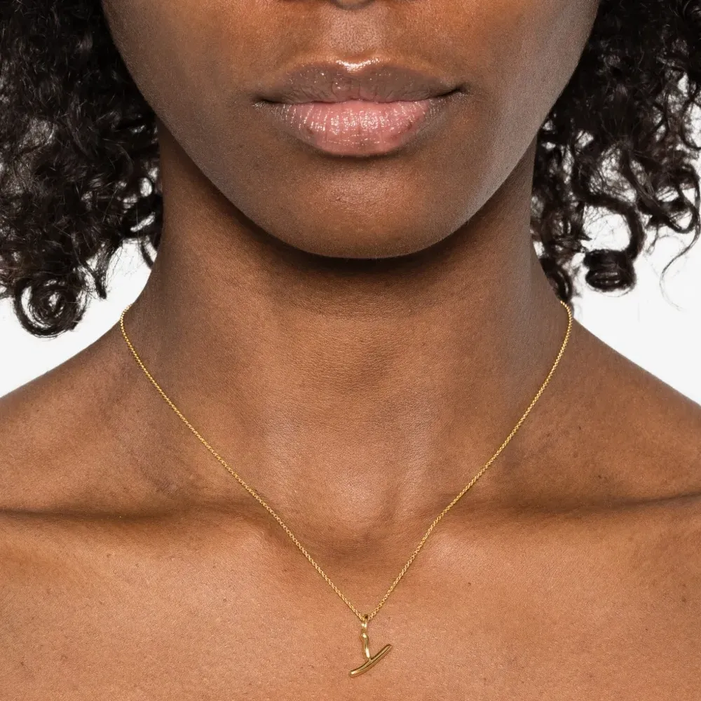 Колье Curly Molten