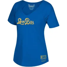 Футболка с короткими рукавами и V-образным вырезом Love The Bay