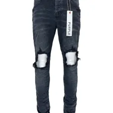 Джинсы с рваной отделкой