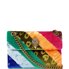 Мини-сумка через плечо с кристаллами