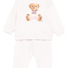 Комплект с брюками с принтом "Тедди"