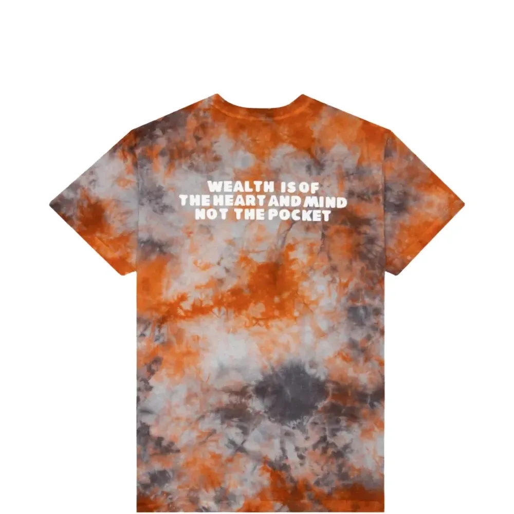 Футболка с графическим принтом Full Moon и эффектом тай-дай BB