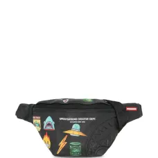 Сумка на пояс с графическим принтом