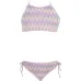 Бикини с зигзагообразной завязкой