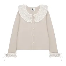 Кардиган Malena с кружевным воротником