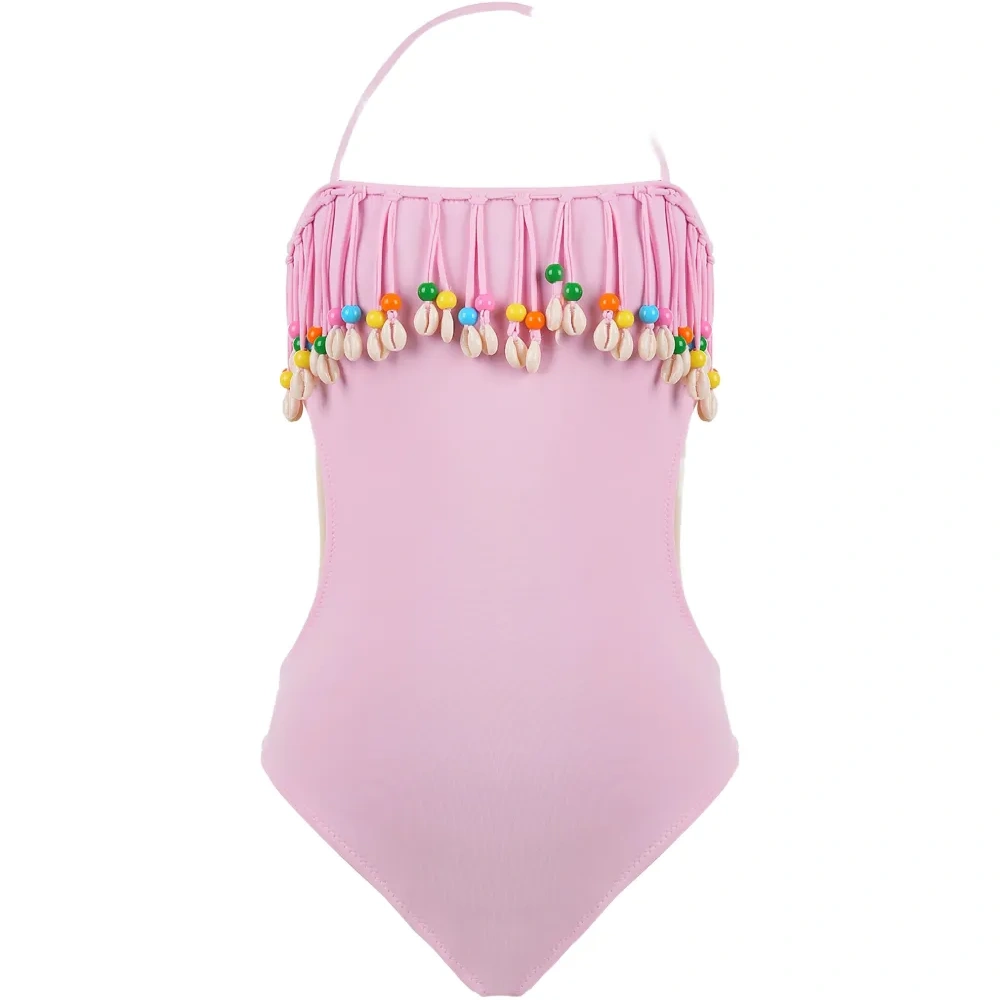 Купальник Gabriella с бисерной бахромой