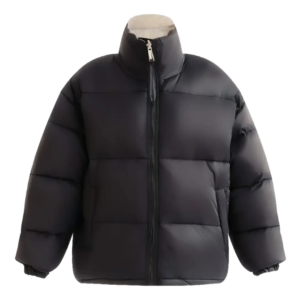 Пуховик с высоким воротником Пуховик с высоким воротником