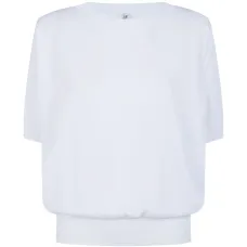 Блузка с ребристым подолом