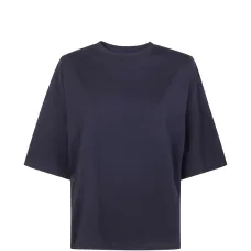 Бежевая футболка свободного кроя