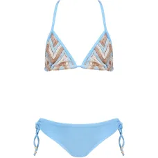 Бикини с галстуком и зигзагообразным узором Yolanda