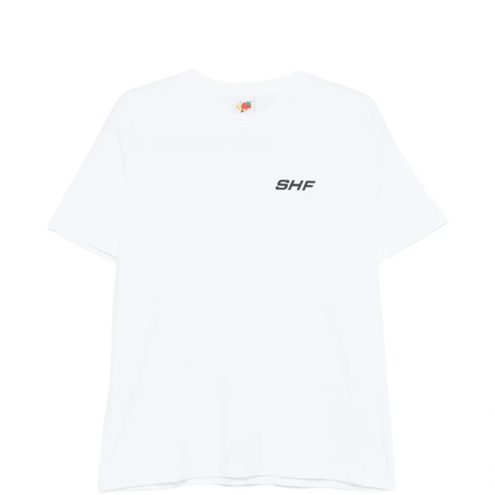 Футболка с принтом логотипа