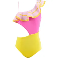 Купальник с оборками