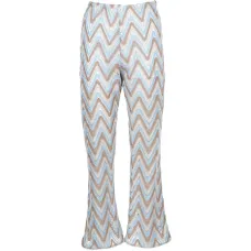 Брюки Coco с узором «ёлочка»